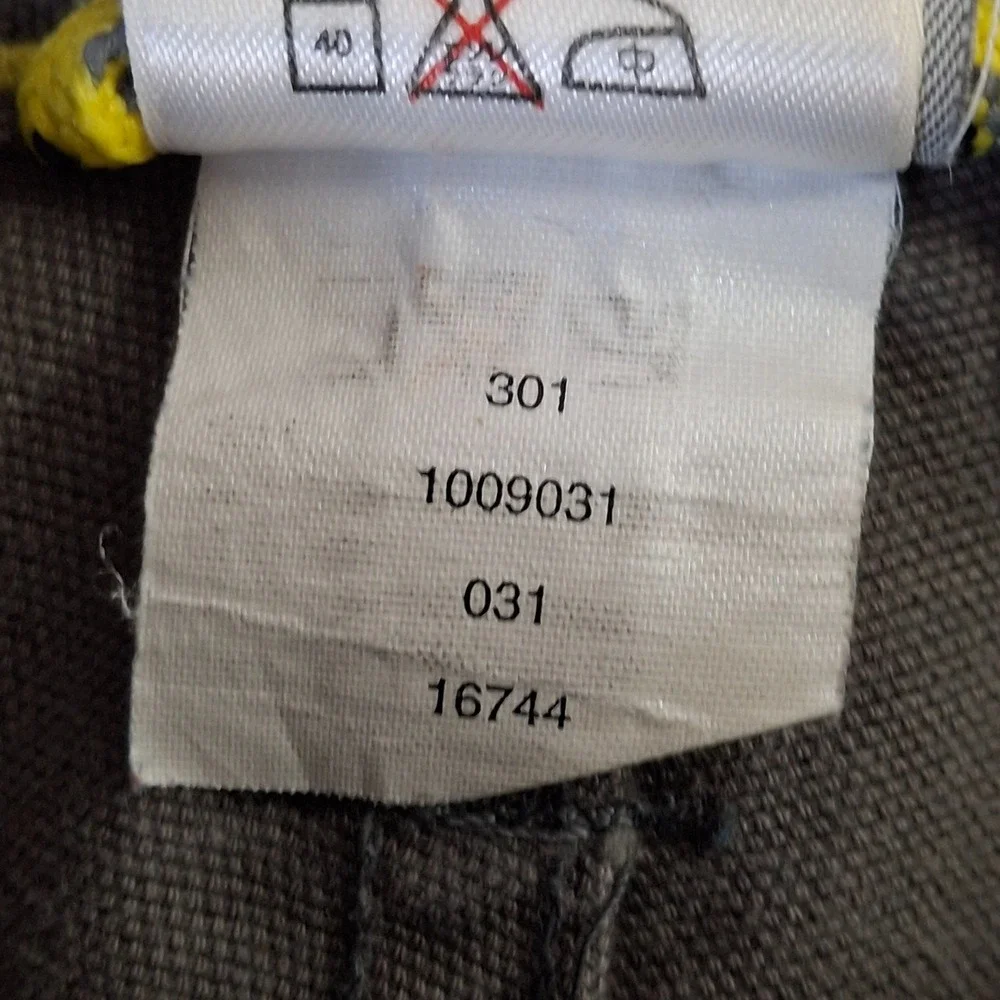 Vintage The North Face A5 Series Double-knee Work Pants Men's 38x29 Tan Canvas